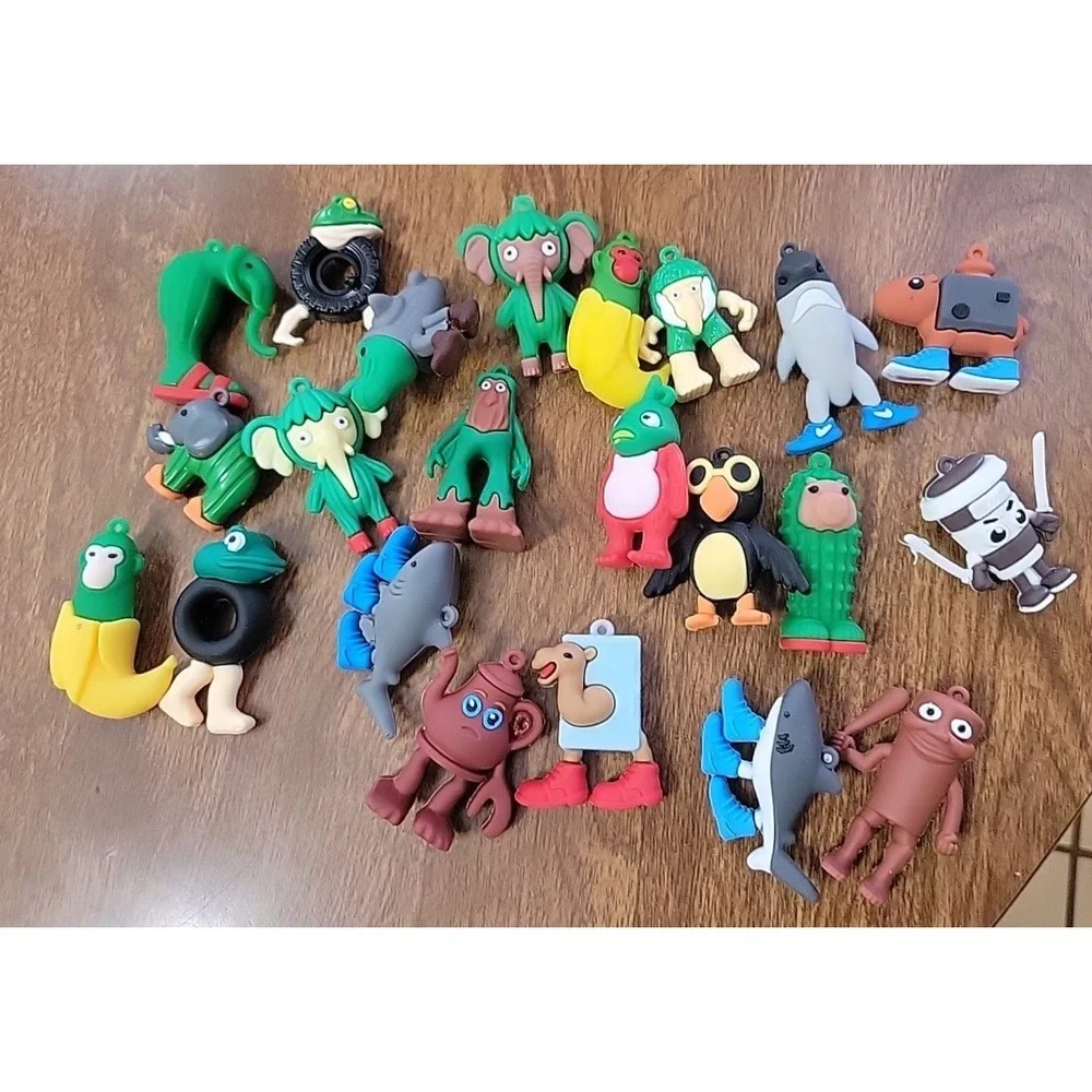 Italian Brainrot Toy Set Desk Decor Car Accessories Bag Charms figures keychains
